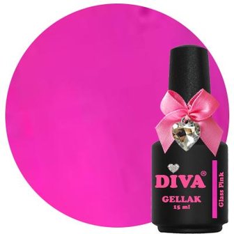 Diva Gellak Glass Hot Pink