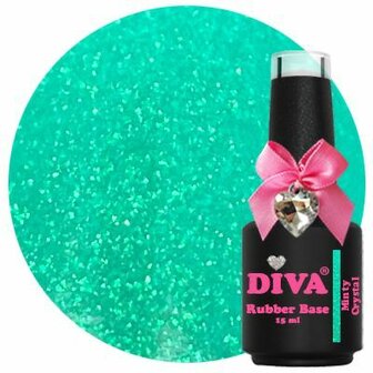 Diva Rubber Crystal Minty 
