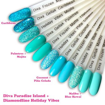 Diva Paradise Island Collectie + Glitter 