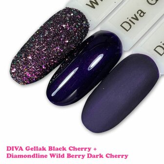 Diva Gelpolish Black Cherry