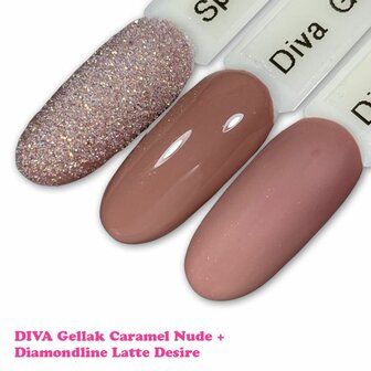 Diva Gelpolish Caramel Nude