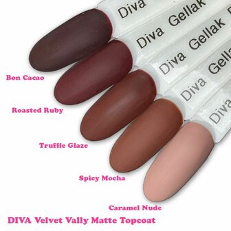Diva Gelpolish Collectie Velvet Vally incl Glitter