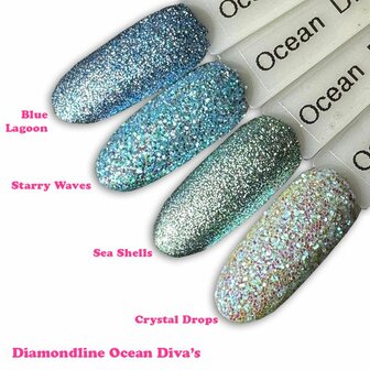Diva Frozen Sea Colors Collectie incl glitters