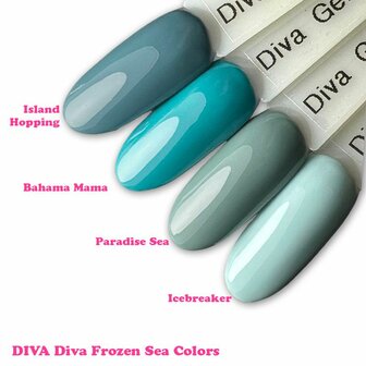 Diva Frozen Sea Colors Collectie incl glitters