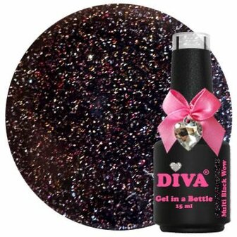 Diva Gel in a Bottle Shimmering Multi Black Wow