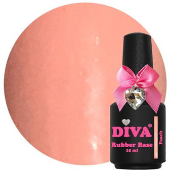 Diva Rubber Base Coat Peach 