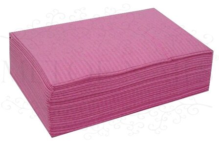 Table Towel 125 stuks roze