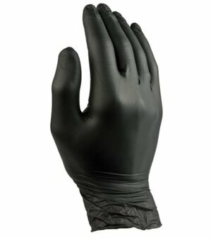 Handschoen Nitril Zwart Maat L