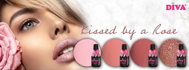 Diva Kissed By a Rosé Collectie incl glitter 