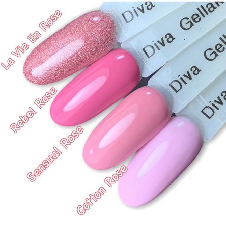 Diva Kissed By a Rosé Collectie incl glitter 