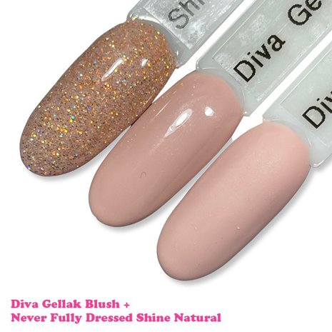 Diva Gelpolish Blush incl glitter 