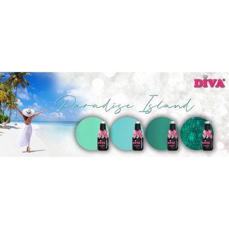 Diva Paradise Island Collectie + Glitter 