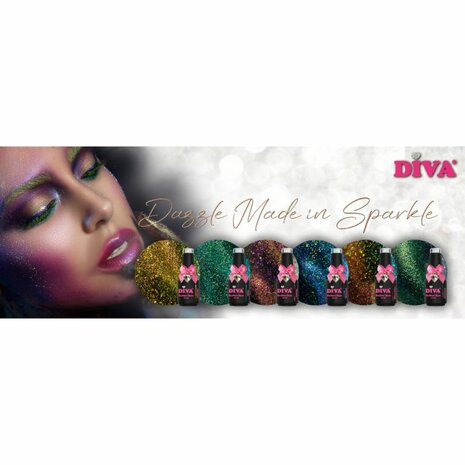 Diva Cat Eye Gelpolish Collectie Dazzle Made in Sparkle